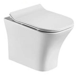Porcelain Toilet Relax 2615E Squared