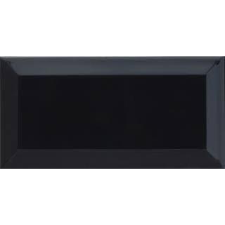 Wall covering tile Metro Black 10cm x 20cm